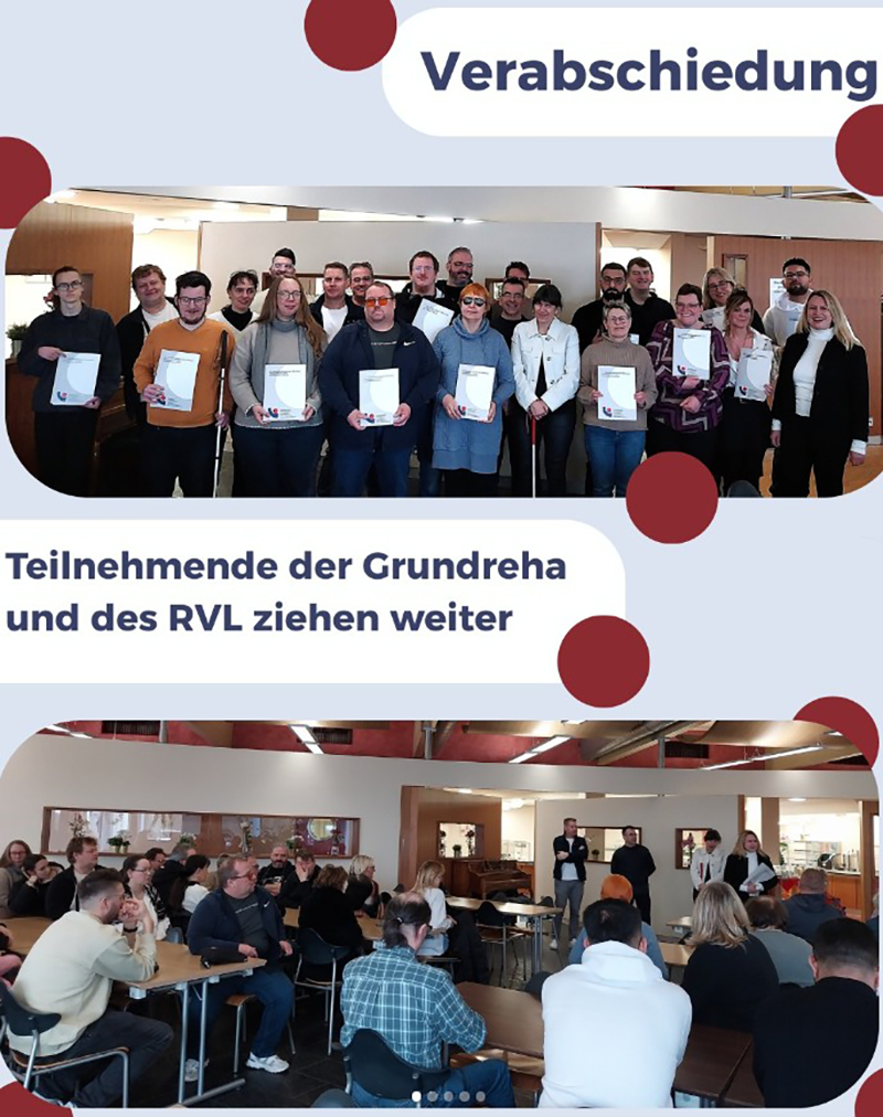 Foto erfolgreichen Teilnehmenden Mit Geschäftsführerin Judith Faltl und Teamleiterin Dr. Dorothea Ackermann