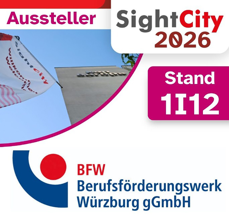 Ausstellerplakat der SightCity 2026 Ausstellerplakat der SightCity 2026