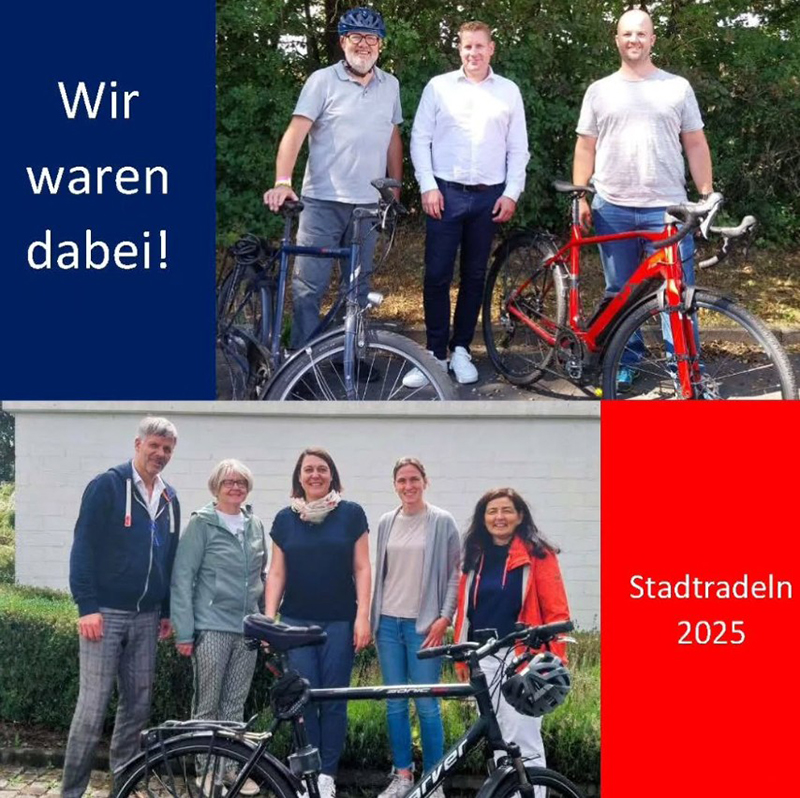 Foto der BFW-Radler Foto der BFW-Radler