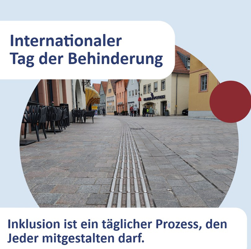 Foto einer Bodenleitlinie Foto einer Bodenleitlinie